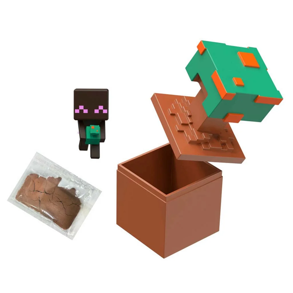 Minecraft Reveal minifigura tárolóban - Azálea - Mattel