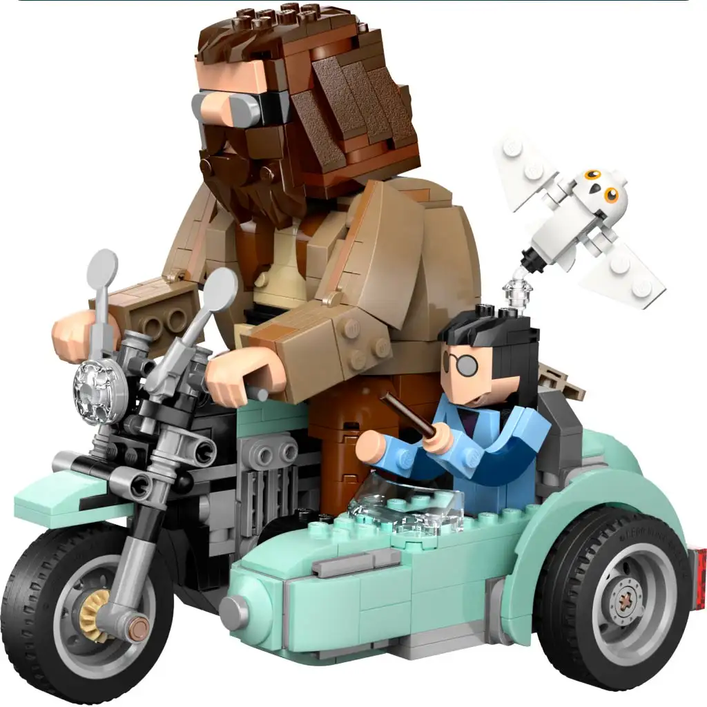 LEGO® Harry Potter: Hagrid™ és Harry motoros kalandjai (76443) kép 2