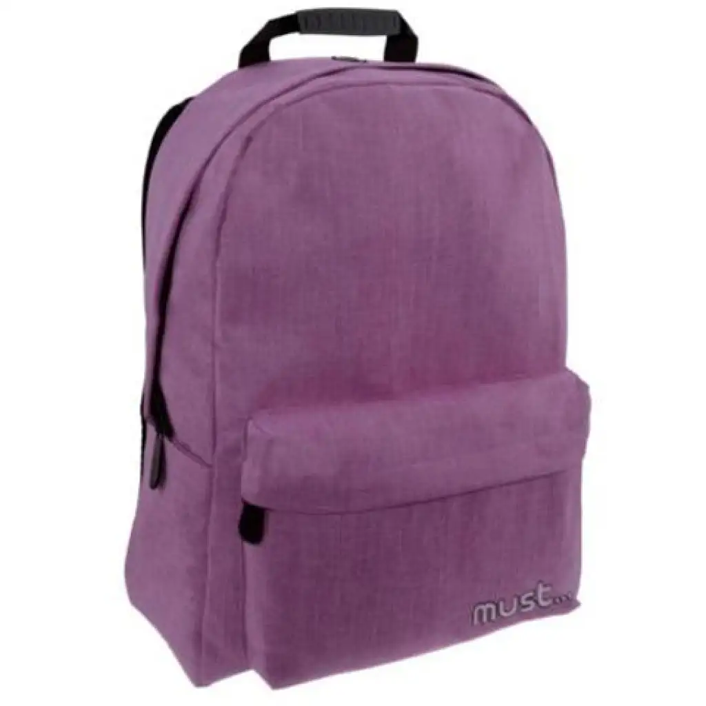 Must: Lila Monochrome Jeans iskolatáska, hátizsák 32x17x42cm