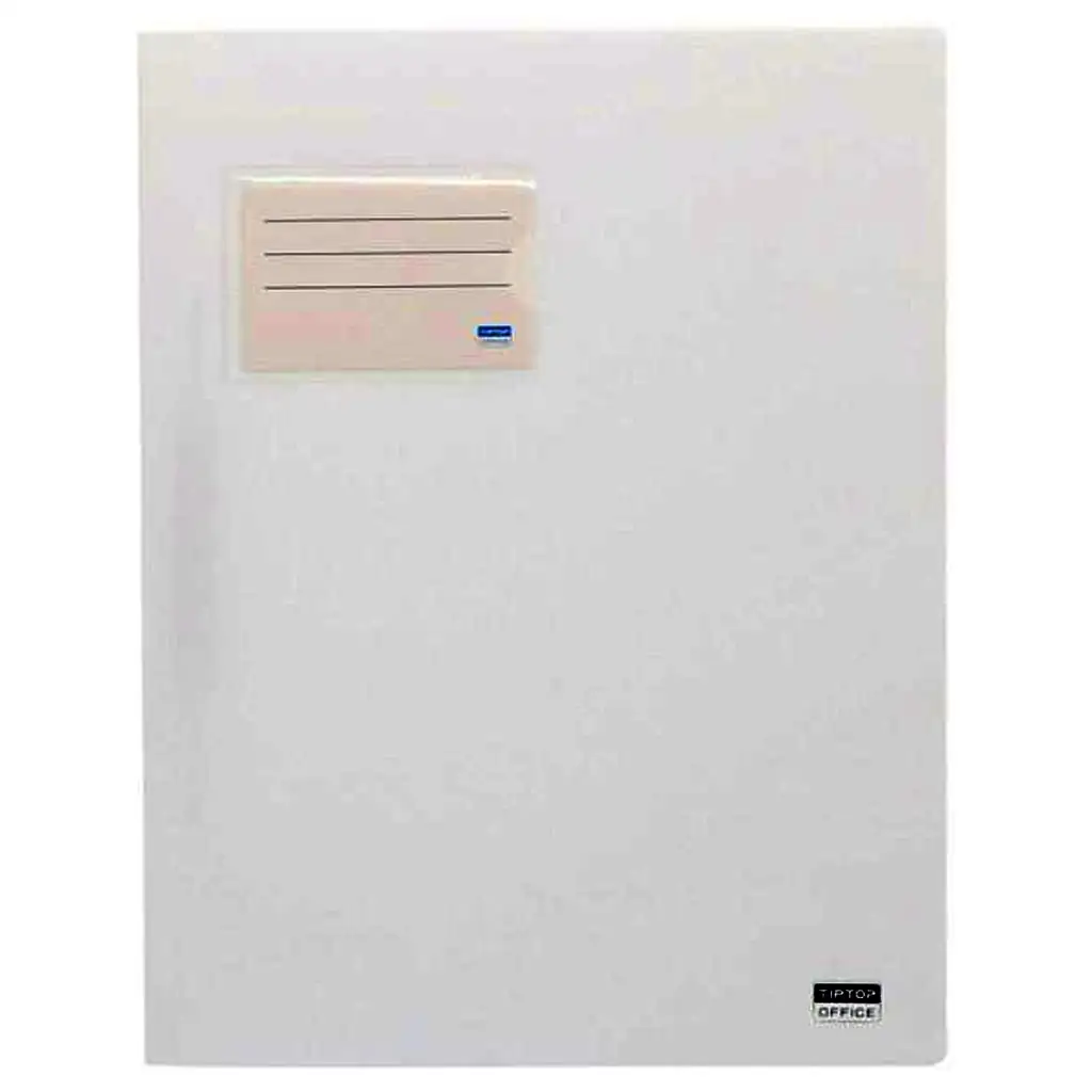 Spirit: Lefűző mappa kártyatartóval fehér színben A4