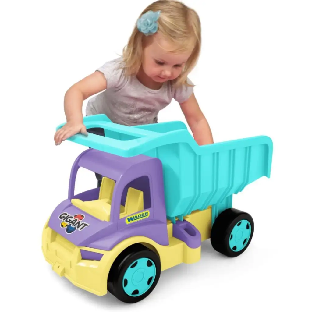 Gigant óriás dömper 150kg teherbírással lila-türkiz színben- Wader kép 3