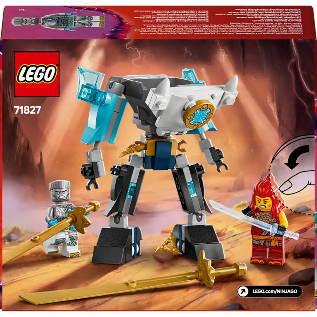 LEGO® Ninjago: Zane harci robotöltözéke (71827) kép 2