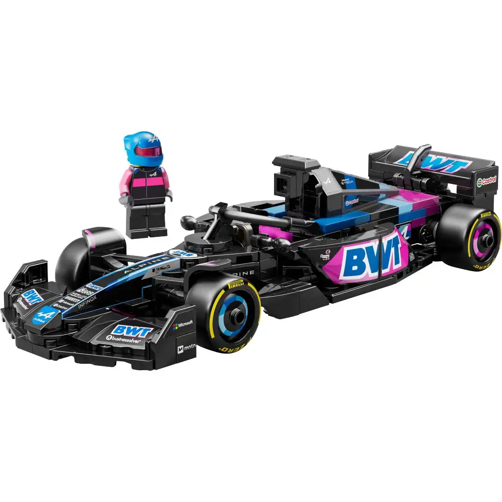 LEGO® Speed Champions: BWT Alpine F1® Team A524 versenyautó (77248) kép 4