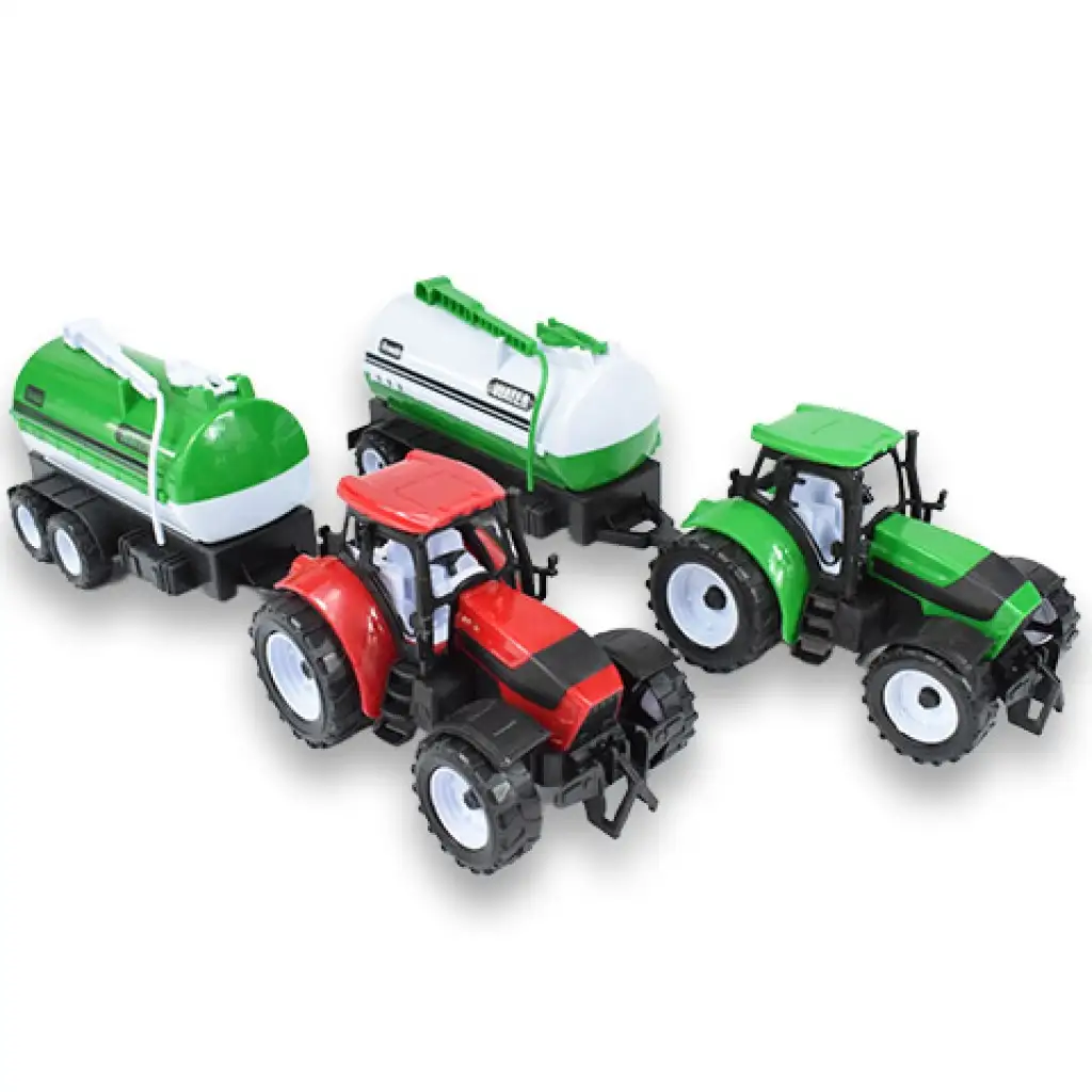 Farmer Truck: Locsoló traktor kétféle változatban 37cm kép 2