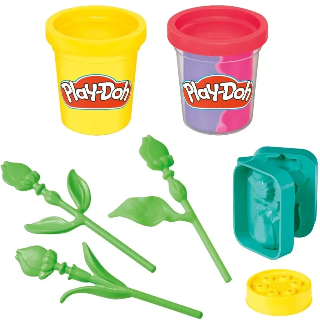 Play-Doh: Kis virágok - Tulipán és nárcisz gyurmaszett - Hasbro kép 3