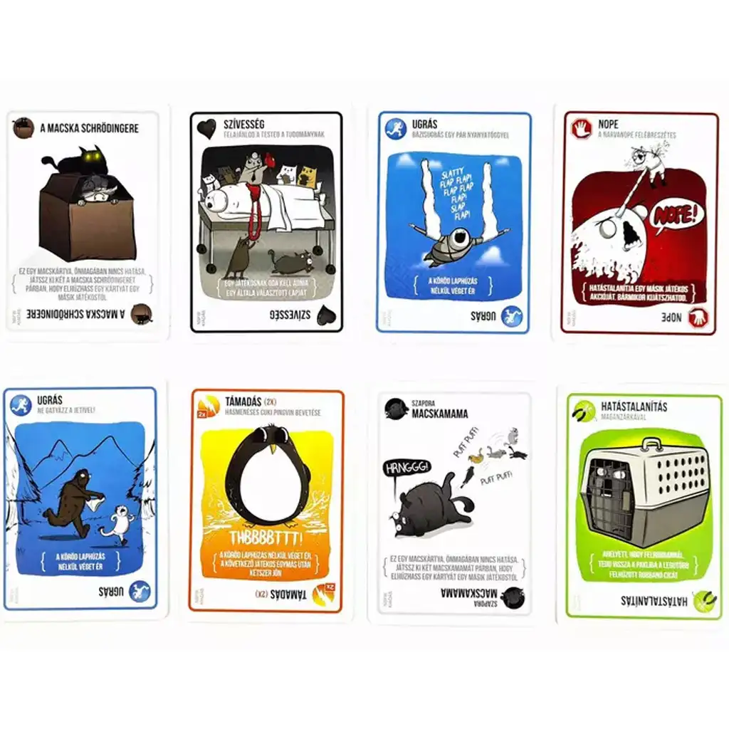 Robbanó cicák társasjáték - NSFW kiadás kép 5