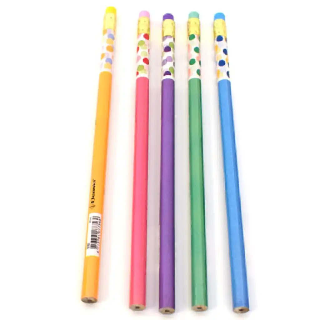 ICO: BENSIA Pöttyös grafitceruza radírral 1db