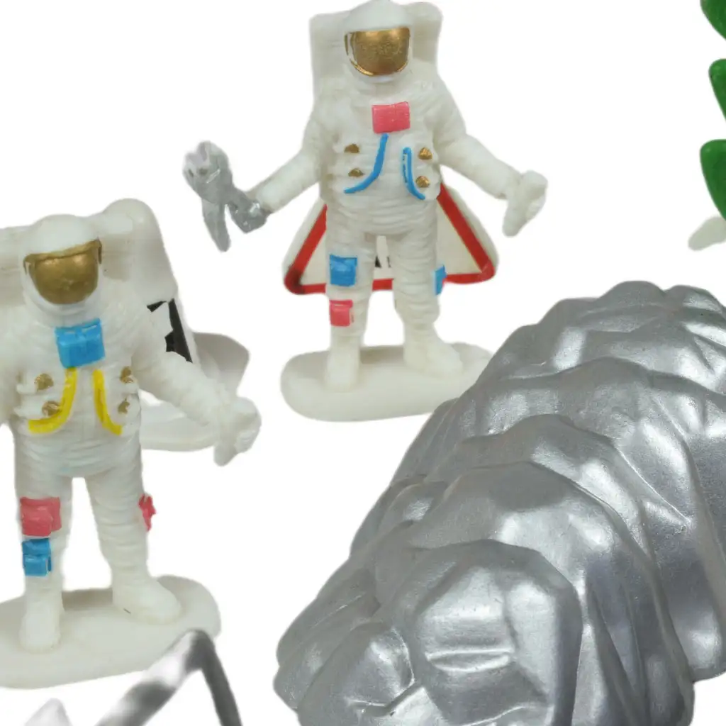 Space Team: Űr játékszett járművekkel, műholddal és kiegészítőkkel kép 6