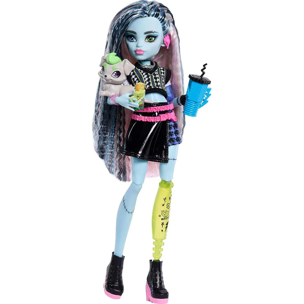Monster High Frankie Stein baba kiegészítőkkel - Mattel kép 3