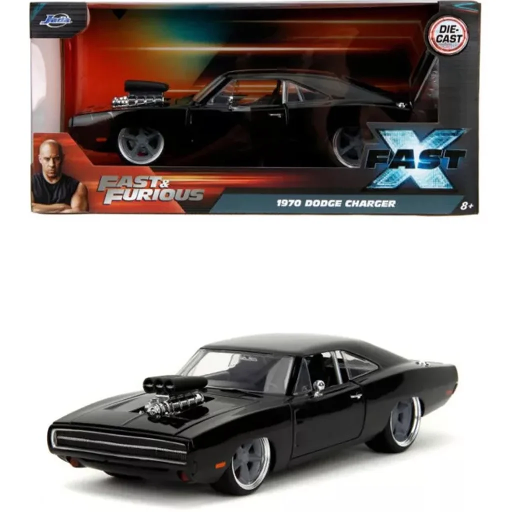 Halálos iramban: 1970 Dodge Charger fém autómodell 1/24 - Jada Toys