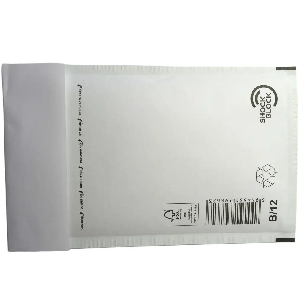 Légpárnás boríték 12-B 120x215mm 1db