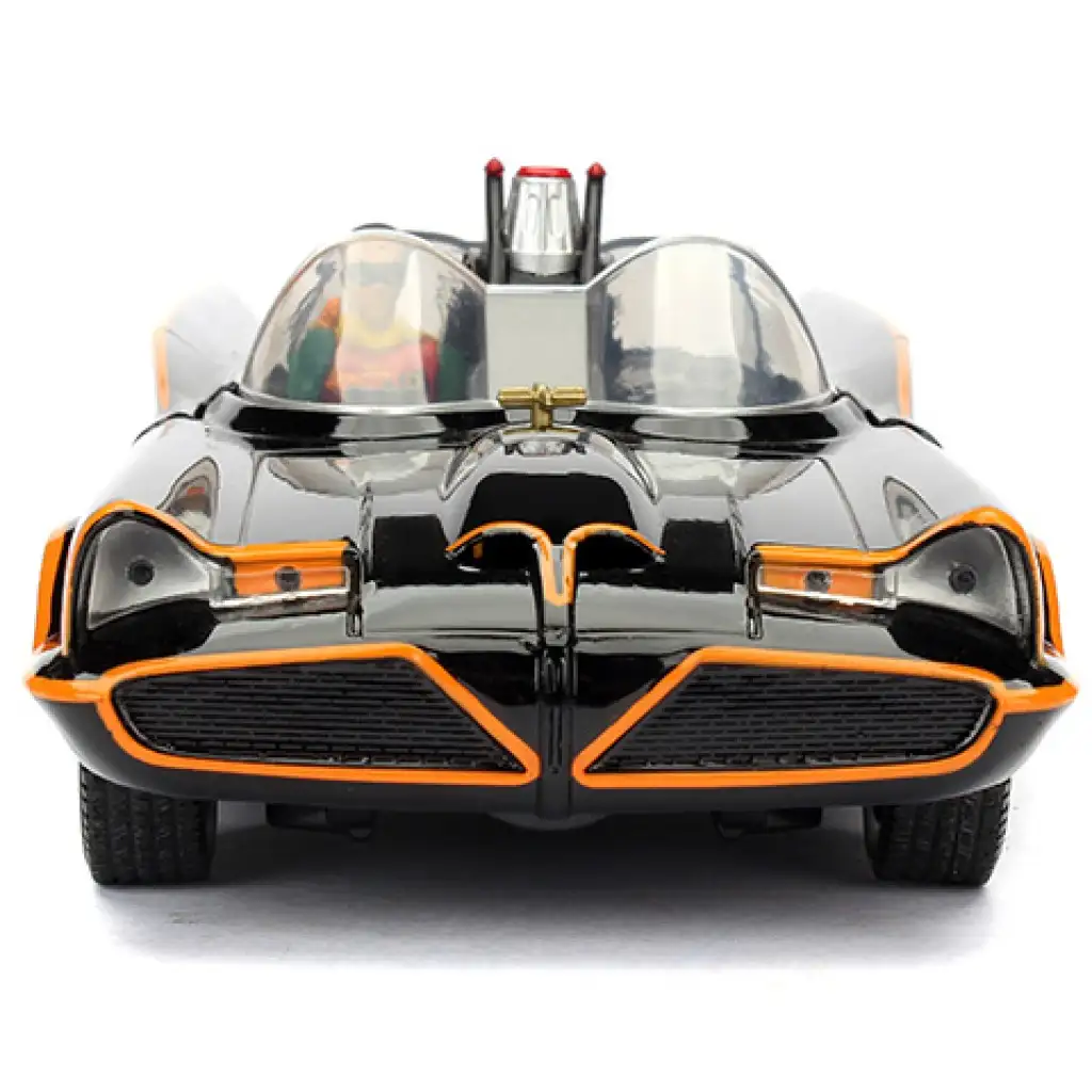 Batman: Animated Classic TV Batmobile összeszerelhető fém autó 1/24 - Simba Toys kép 5