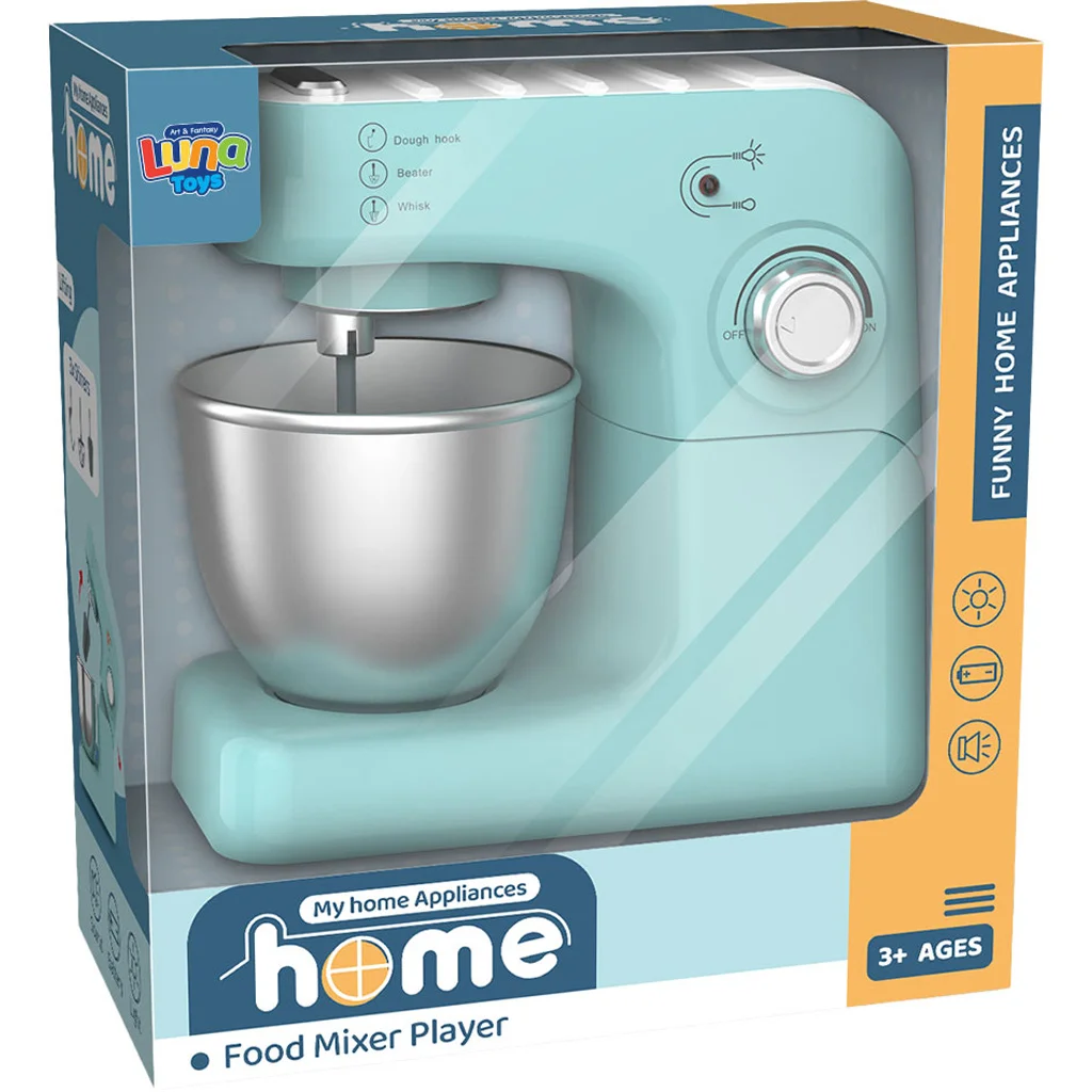 Luna: My Home kék konyhai robotgép fénnyel és hanggal