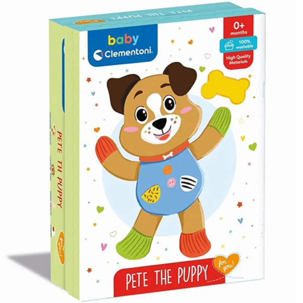 Pete a plüss kutyus - Clementoni baby