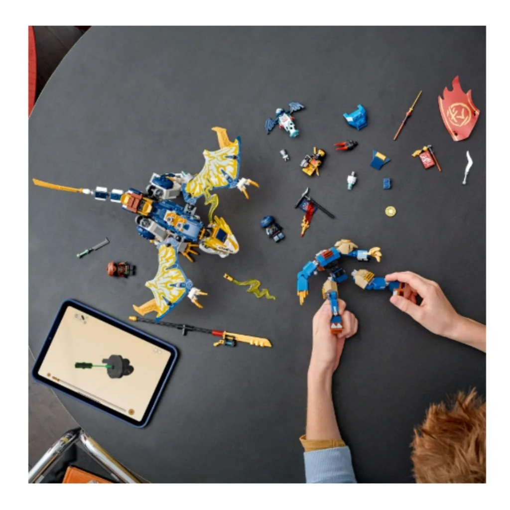 LEGO® Ninjago: Rouge sárkánylovas robotja (71843) kép 4