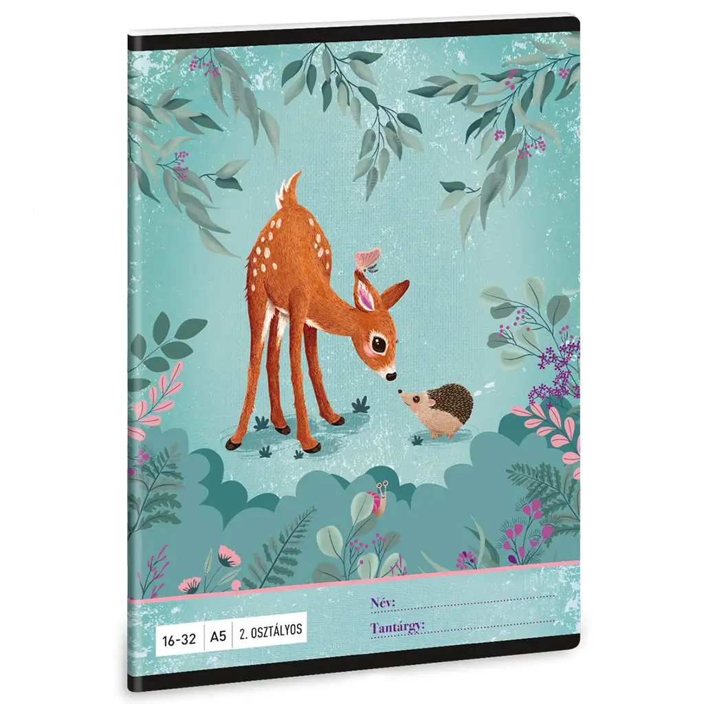 Ars Una: My Secret Garden 2.osztályos vonalas füzet A/5