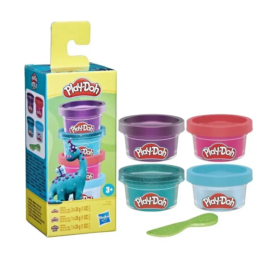 Play-Doh: Dinós mini 4db-os gyurma szett - Hasbro kép 2