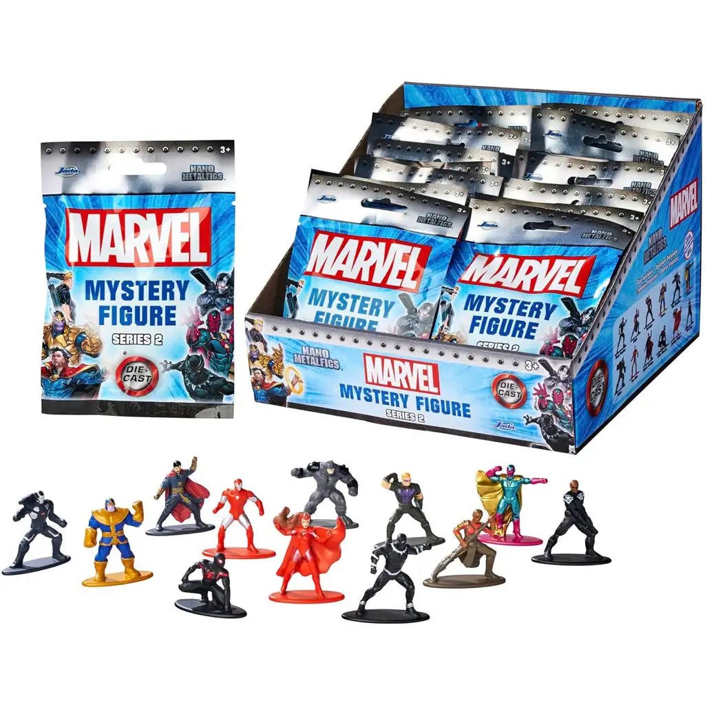 Marvel meglepetés nano metálfigurák 1db - Simba Toys
