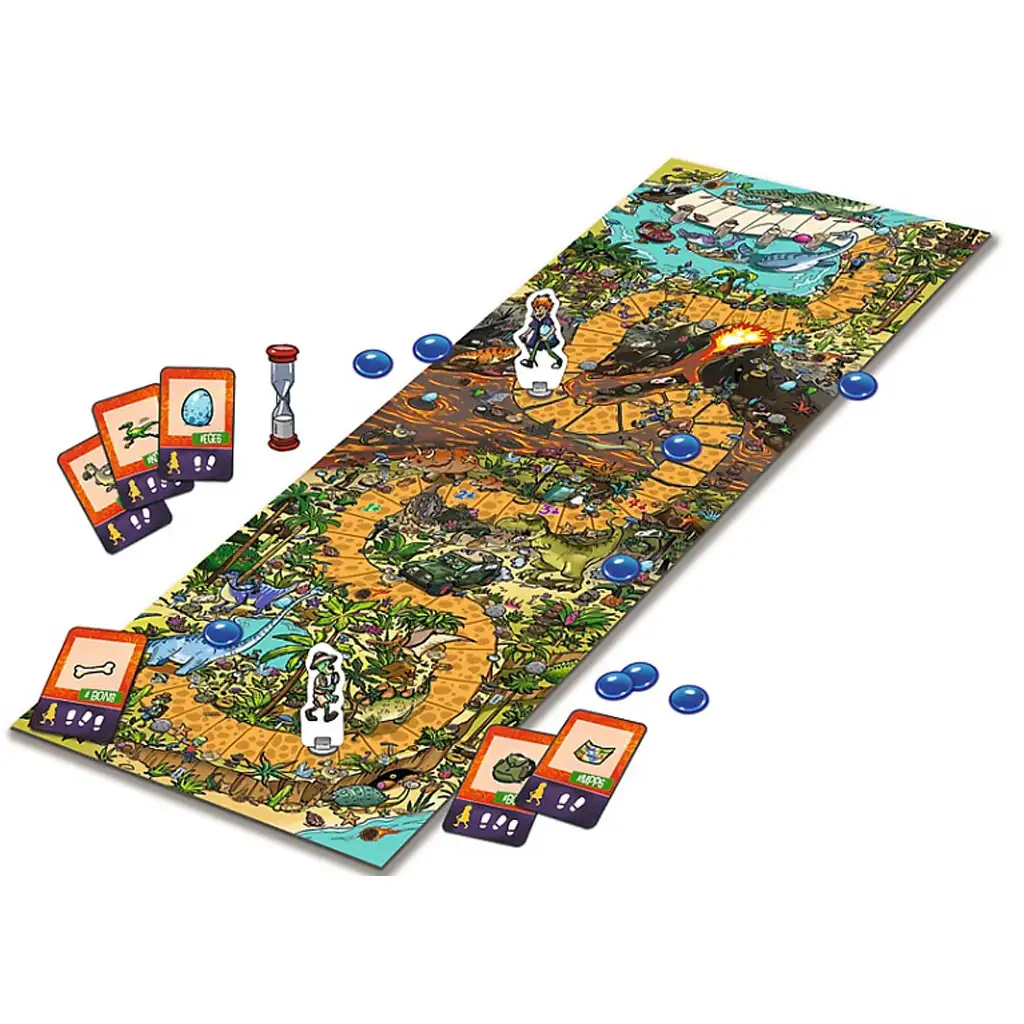 Spy Guy junior Dínó társasjáték - Trefl kép 2