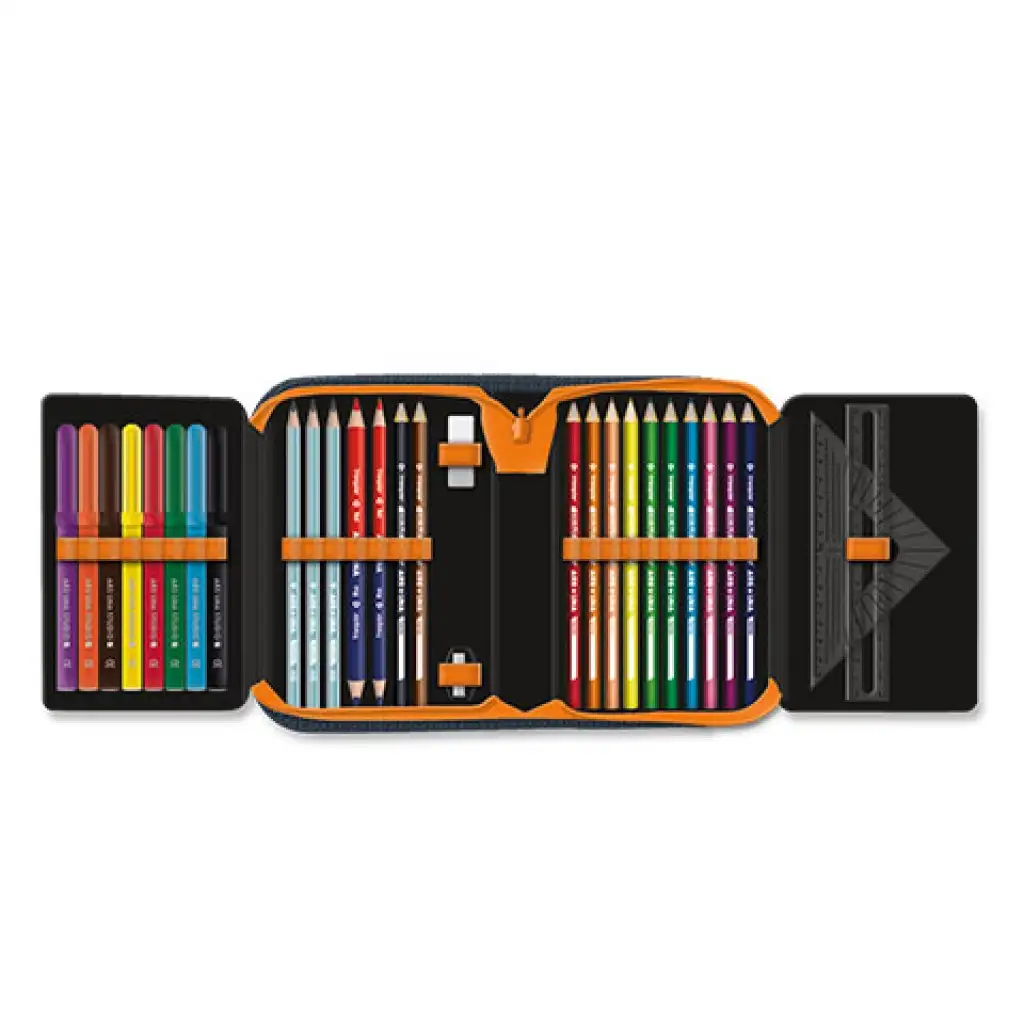 Ars Una: Rollin Mania kihajtható töltött tolltartó 13x19x4cm kép 2