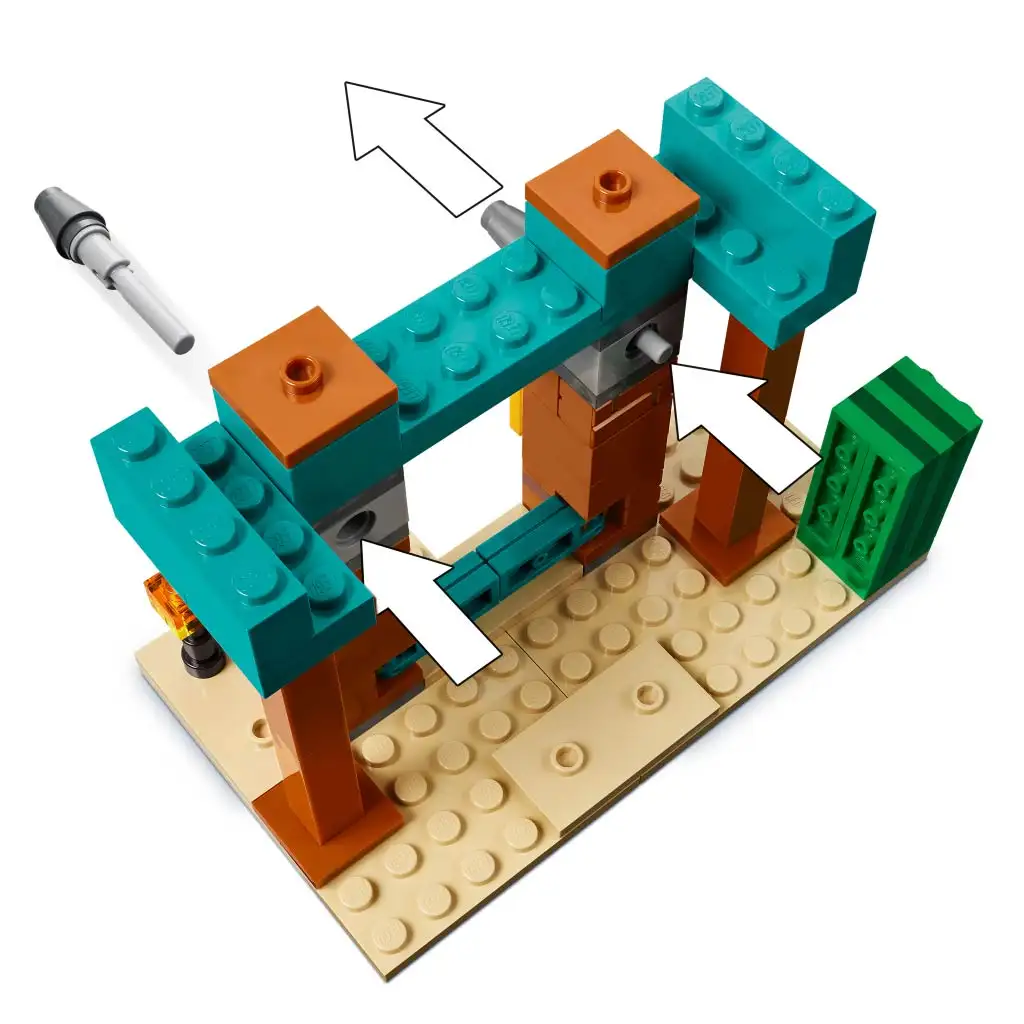 LEGO® Minecraft: Illagerek őrjárata a sivatagban (21267) kép 3