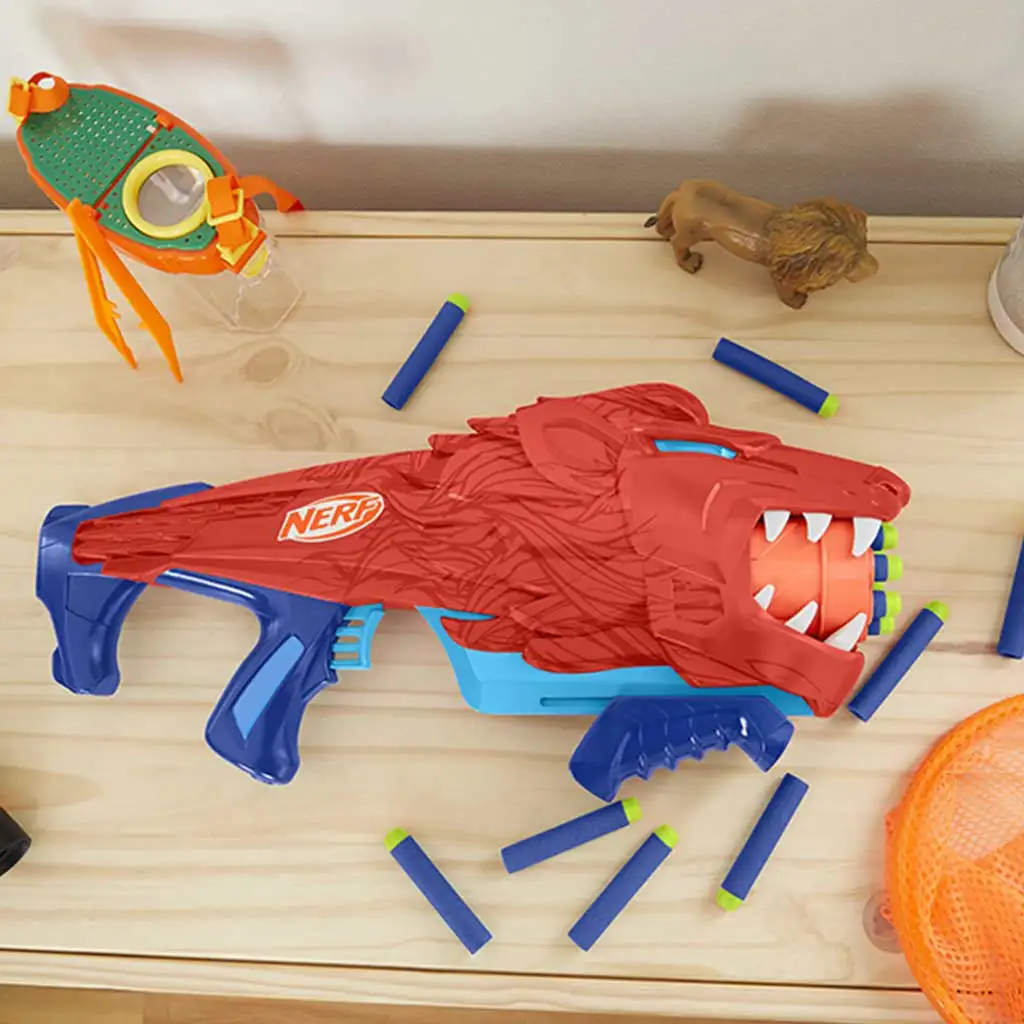 Nerf: Lionfury szivacslövő 16db tölténnyel - Hasbro kép 3