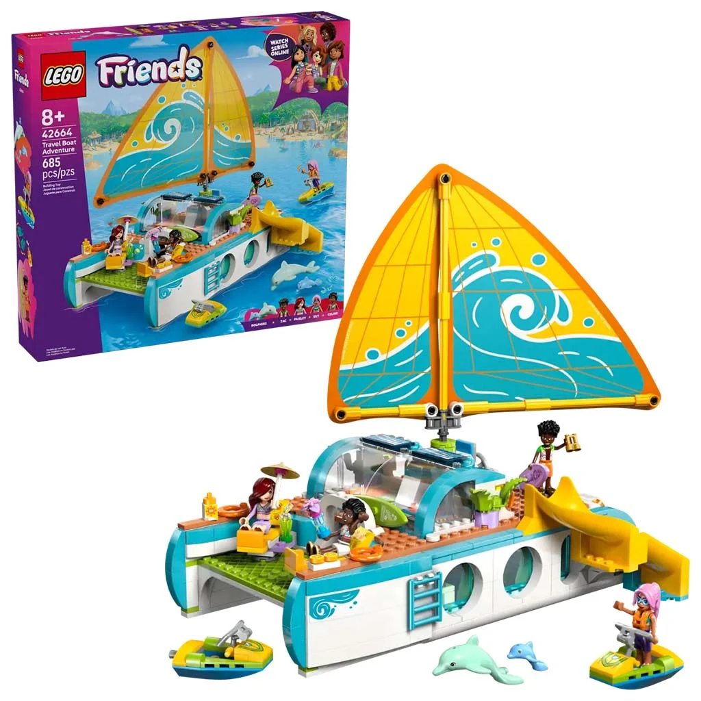 LEGO® Friends: Hajós kirándulás és kaland (42664)