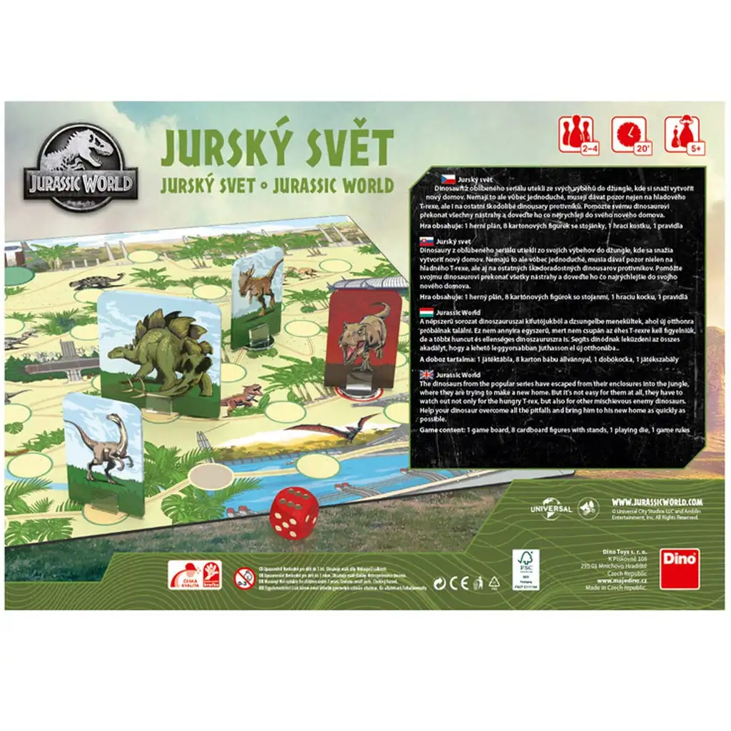 Jurassic World társasjáték kép 2