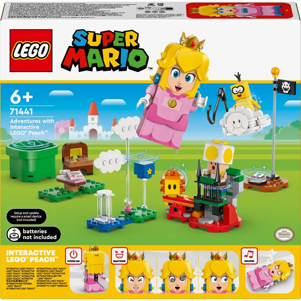 LEGO® Super Mario™: Kalandok az interaktív Peach figurával (71441)