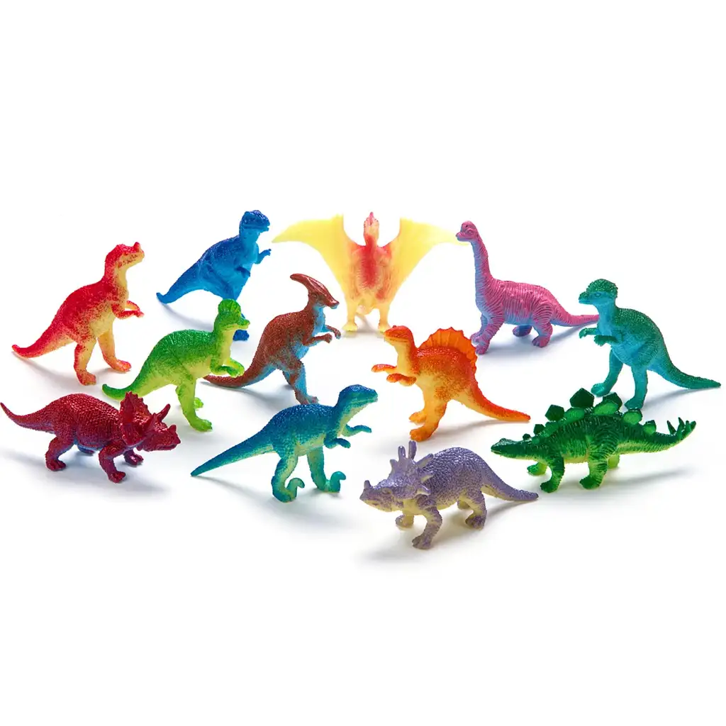 Faunica: Dinoszauruszok 12db-os figura szett - Woodyland kép 2