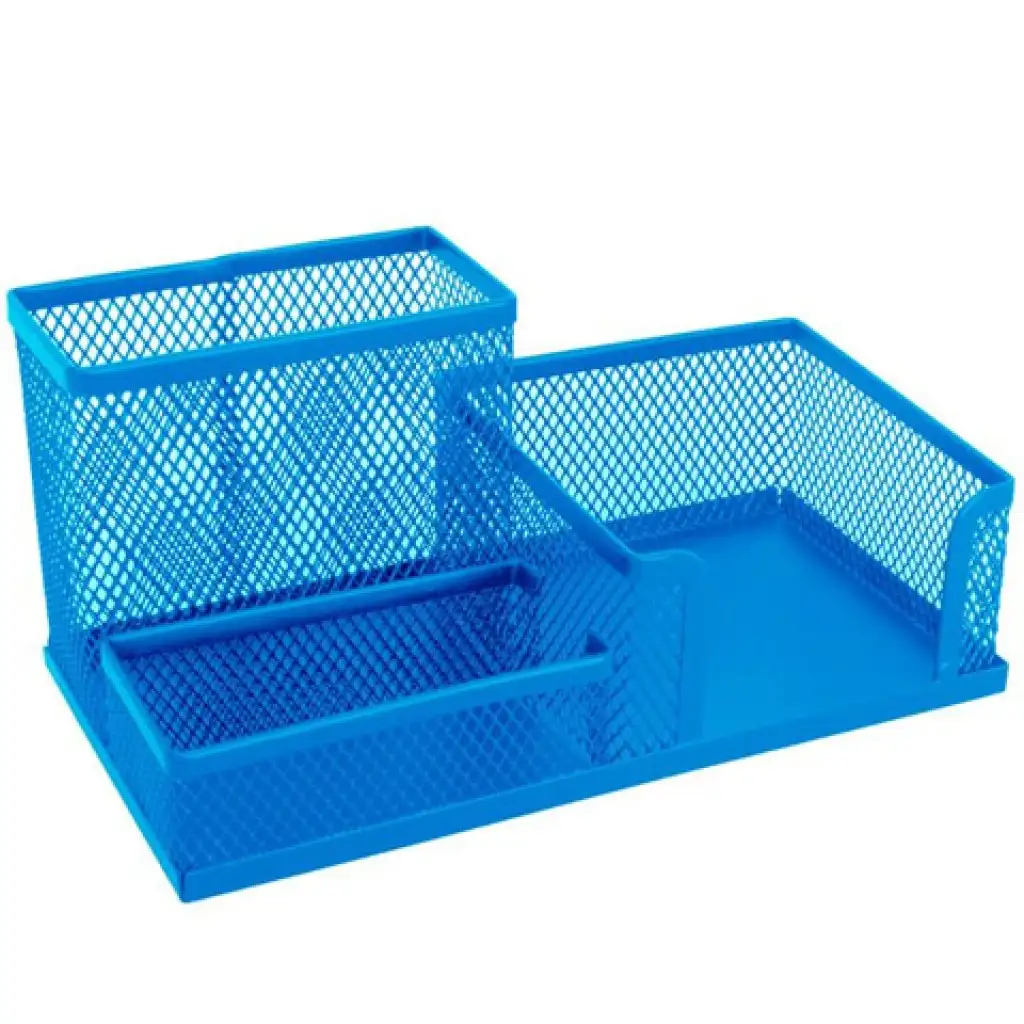 Spirit: Fémhálós asztali rendszerező kék színben