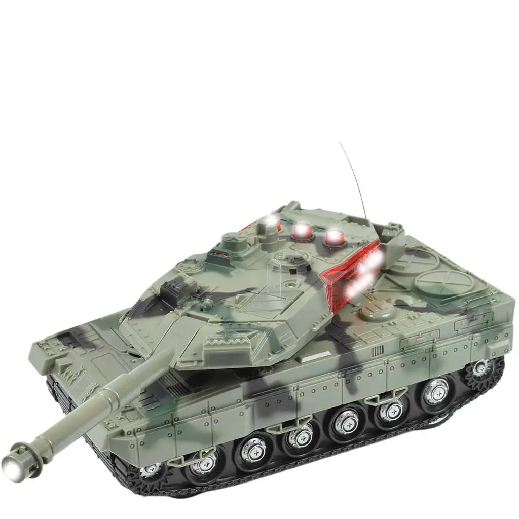 RC Távirányítós M1 Abrams tank fény és hangeffektekkel 1/32-es méretarány 22cm kép 4