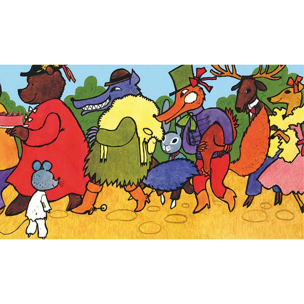 Hegyen-völgyön lakodalom diafilm kép 3