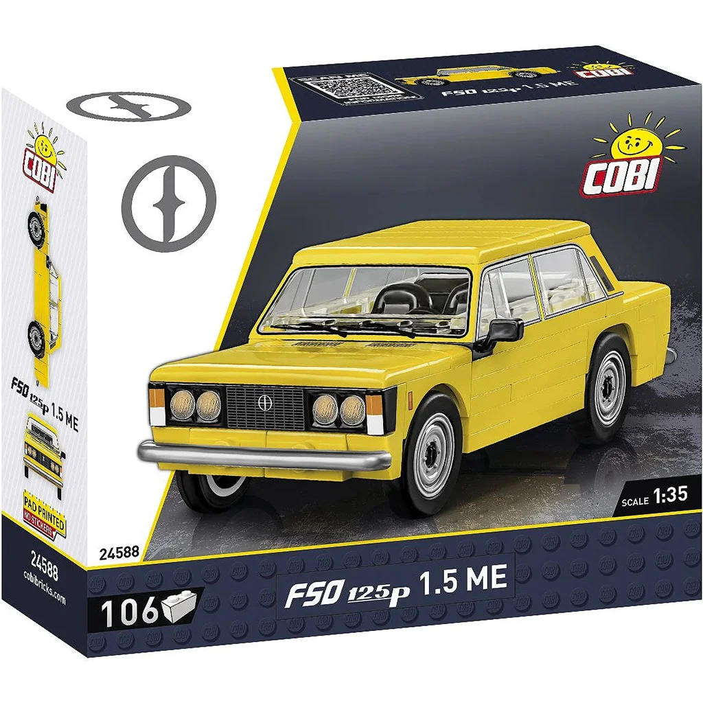 COBI: Polski Fiat 125p 1.5 ME építőjáték (24588)