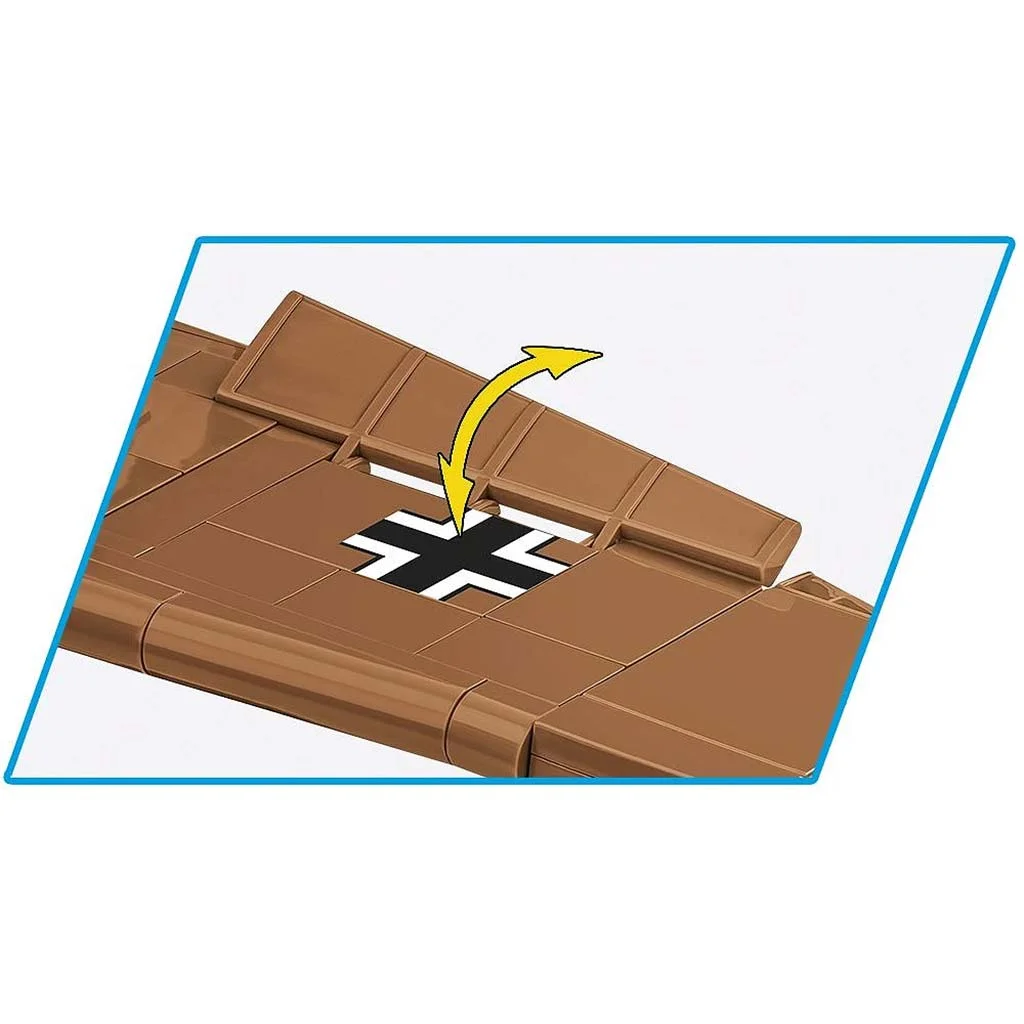 COBI: Messerschmitt Bf 109 G “Gustav” repülőgép építőjáték (5761) kép 4