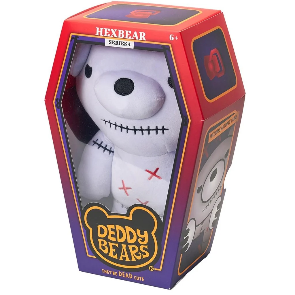 Deddy Bear Hank plüss koporsóban, 4. sorozat, 30 cm-es - Hexbear kép 2