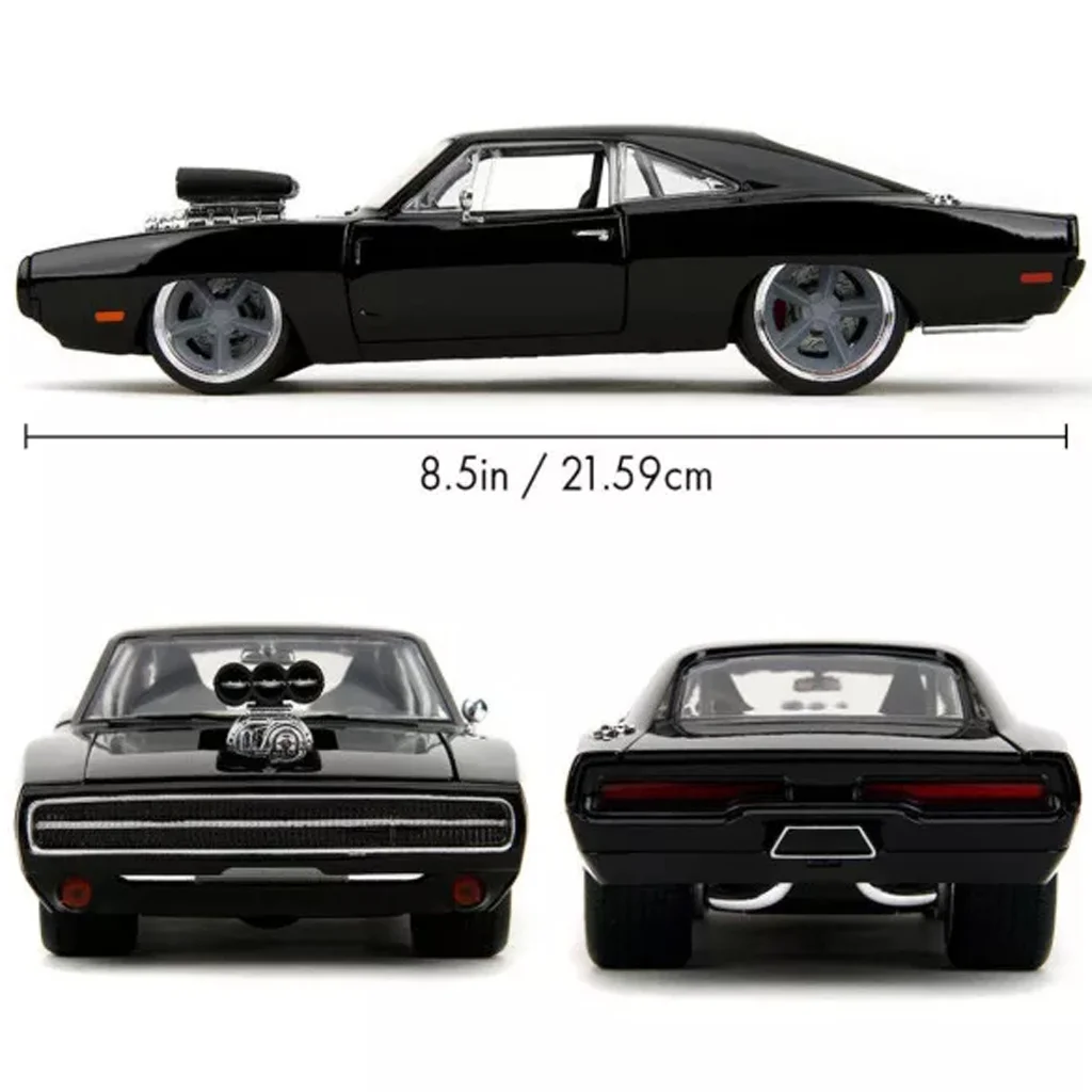 Halálos iramban: 1970 Dodge Charger fém autómodell 1/24 - Jada Toys kép 4