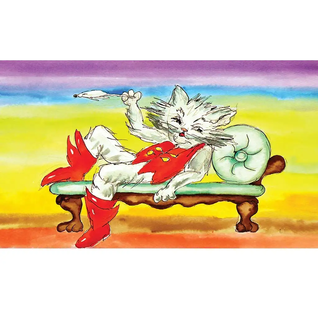 Grimm testvérek: Csizmás kandúr diafilm