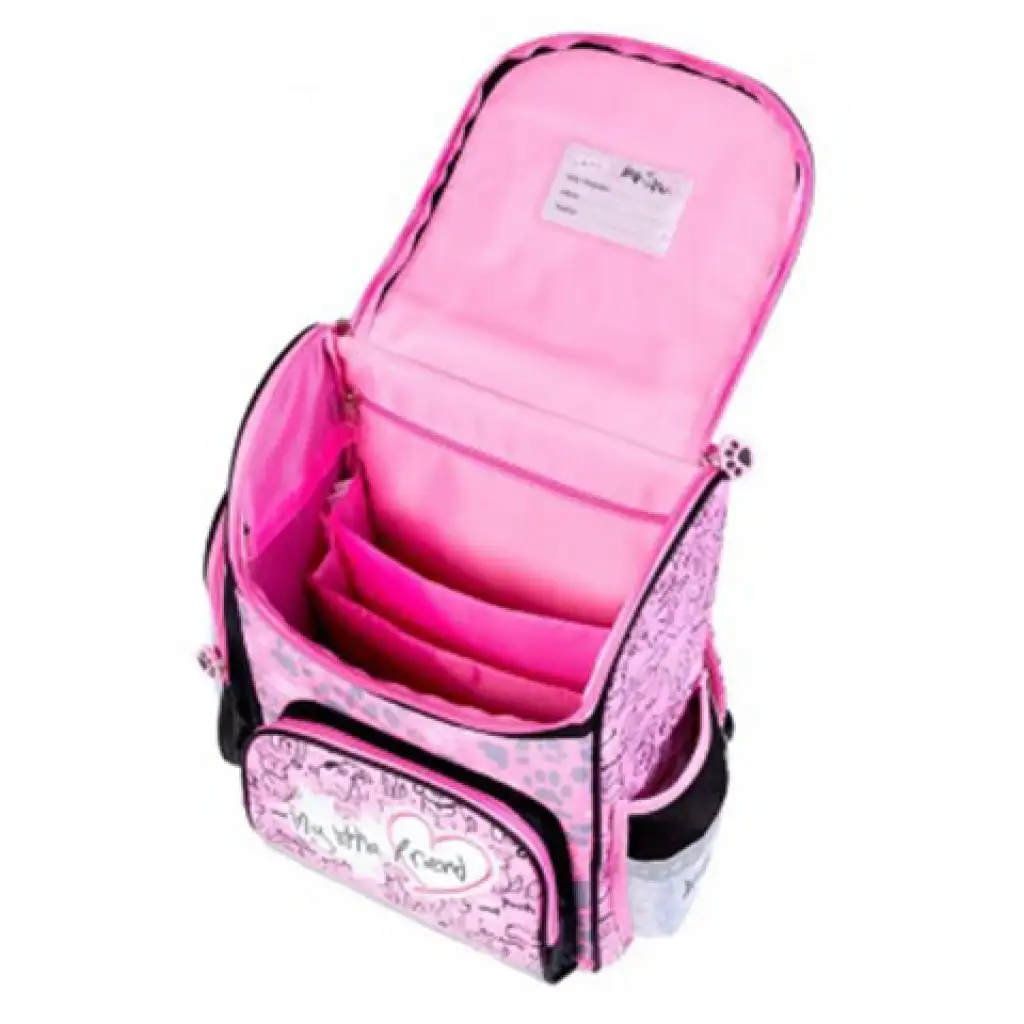 My little friend Happy kutyás iskolatáska 35,5x27,5x16cm kép 3