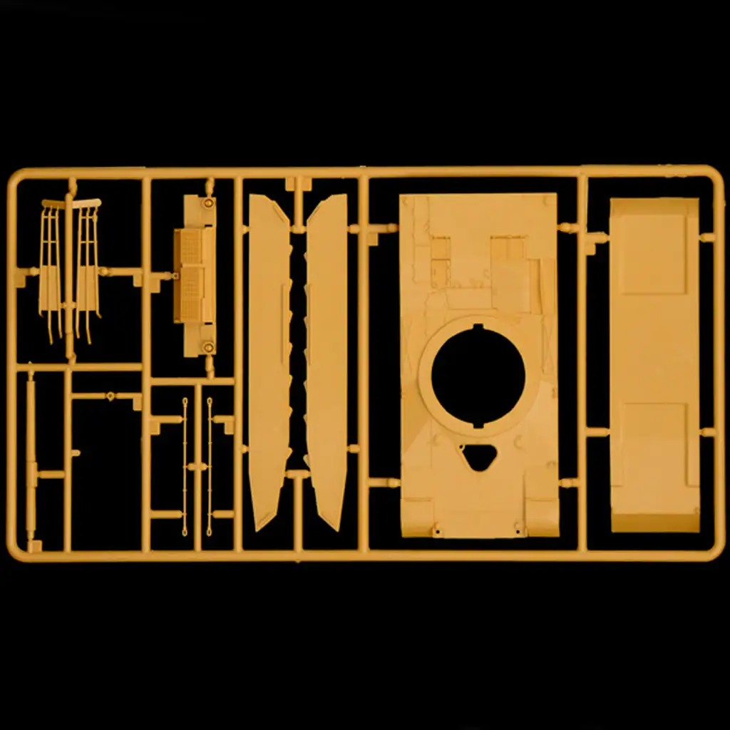 Italeri 1/72 M1 Abrams tank makett szett kép 6