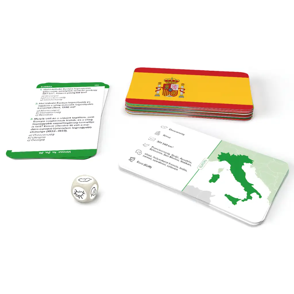 Móka és Zászlók társasjáték - Dino kép 3