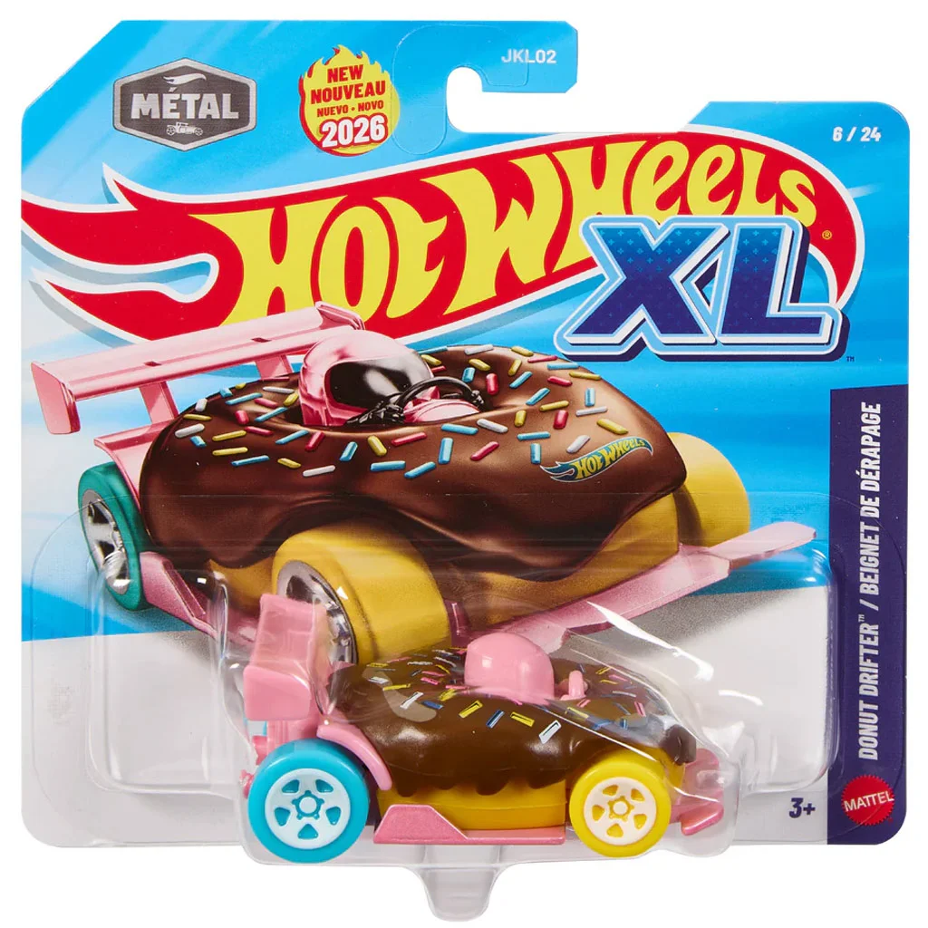 Hot Wheels XL: Donut Drifter kisautó 1/43 – Mattel