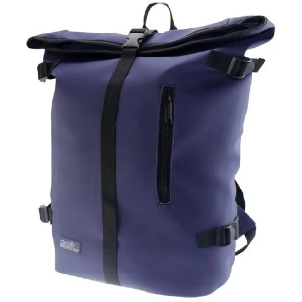 Must: Kék ergonomikus iskolatáska, hátizsák csatokkal 30x12x52cm