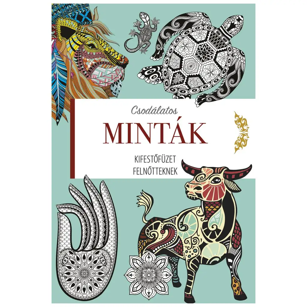 Kifestőfüzet felnőtteknek - Csodálatos minták