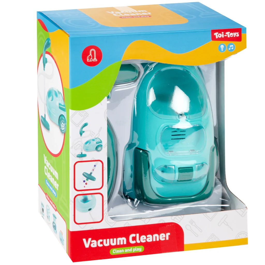 Türkiz porszívó hang és fényeffektekkel