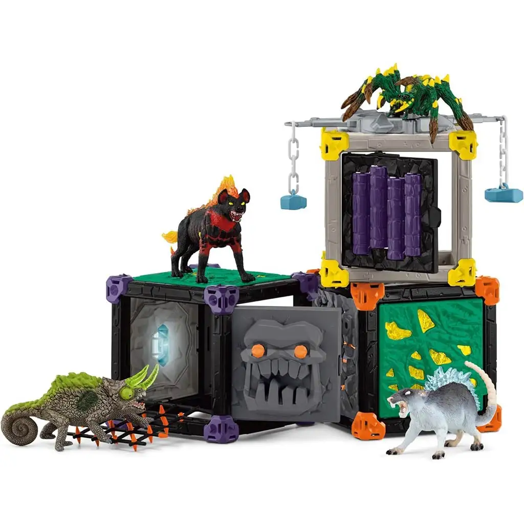 Schleich: Battlecave aréna - Láva vs Árnyék játékszett (42673) kép 2