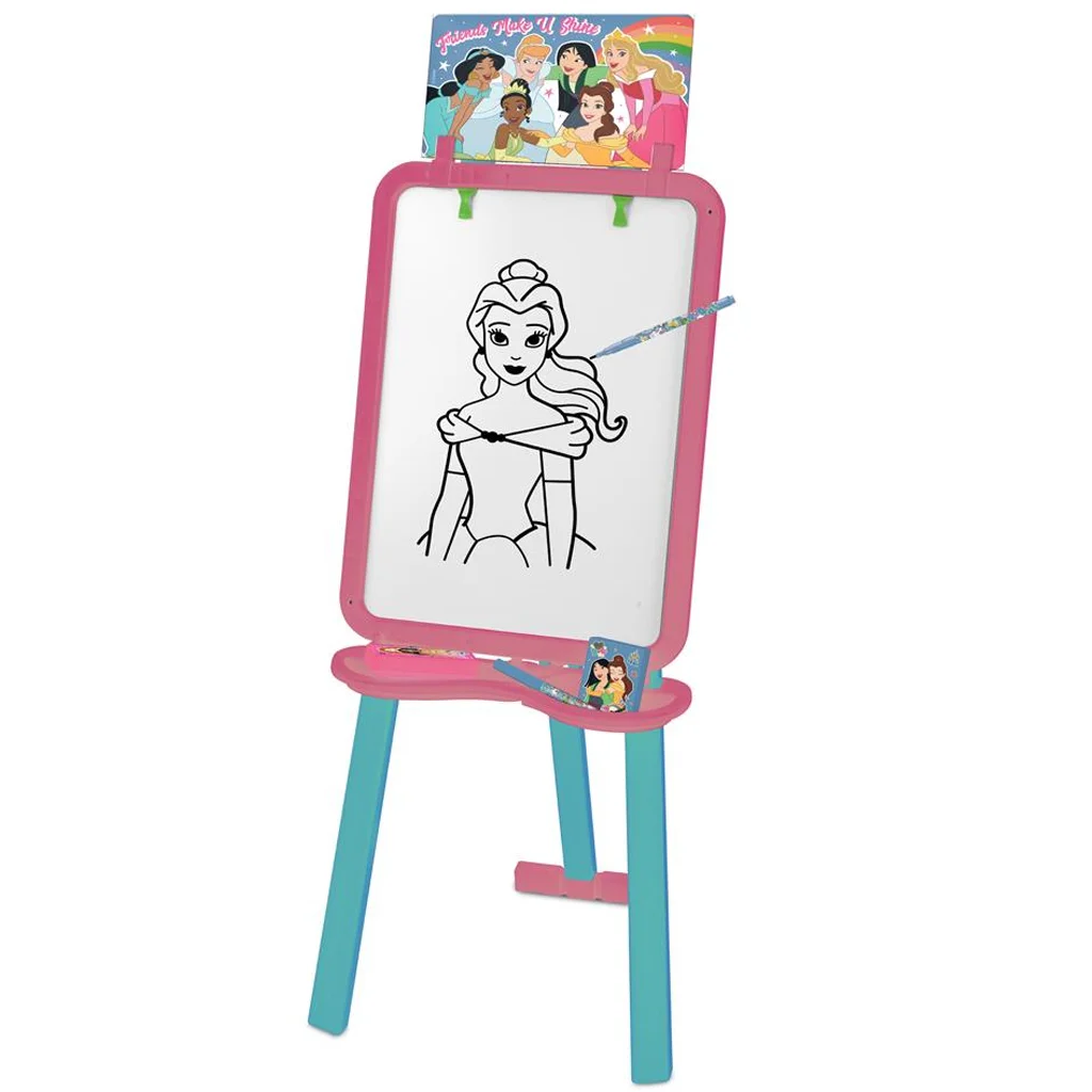 Luna: Disney hercegnők 2 az 1-ben álló rajztábla 56x42x6cm kép 3