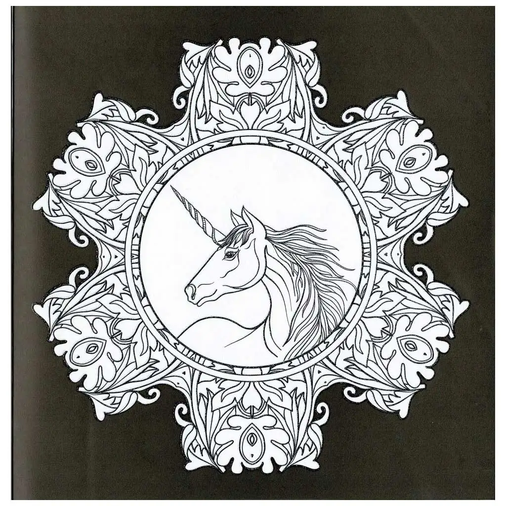 Csillogó kifestők - Unikornisok kép 4