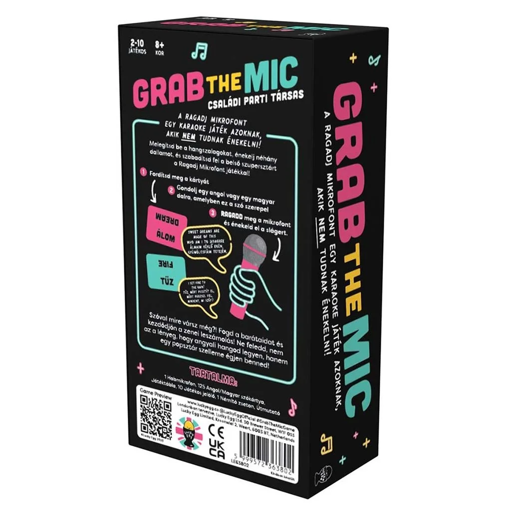 Grab the Mic társasjáték kép 2
