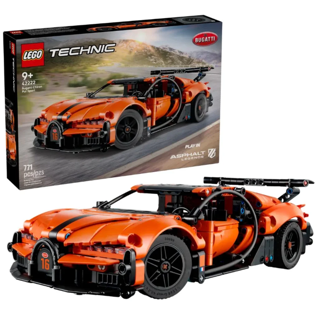 LEGO® Technic: Bugatti Chiron Pur Sport hiperautó (42222)